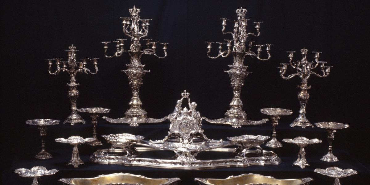 Tafelaufsatz im Schlossmuseum Heidelberg