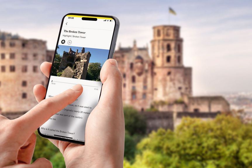 Heidelberg Castle, Monument BW app