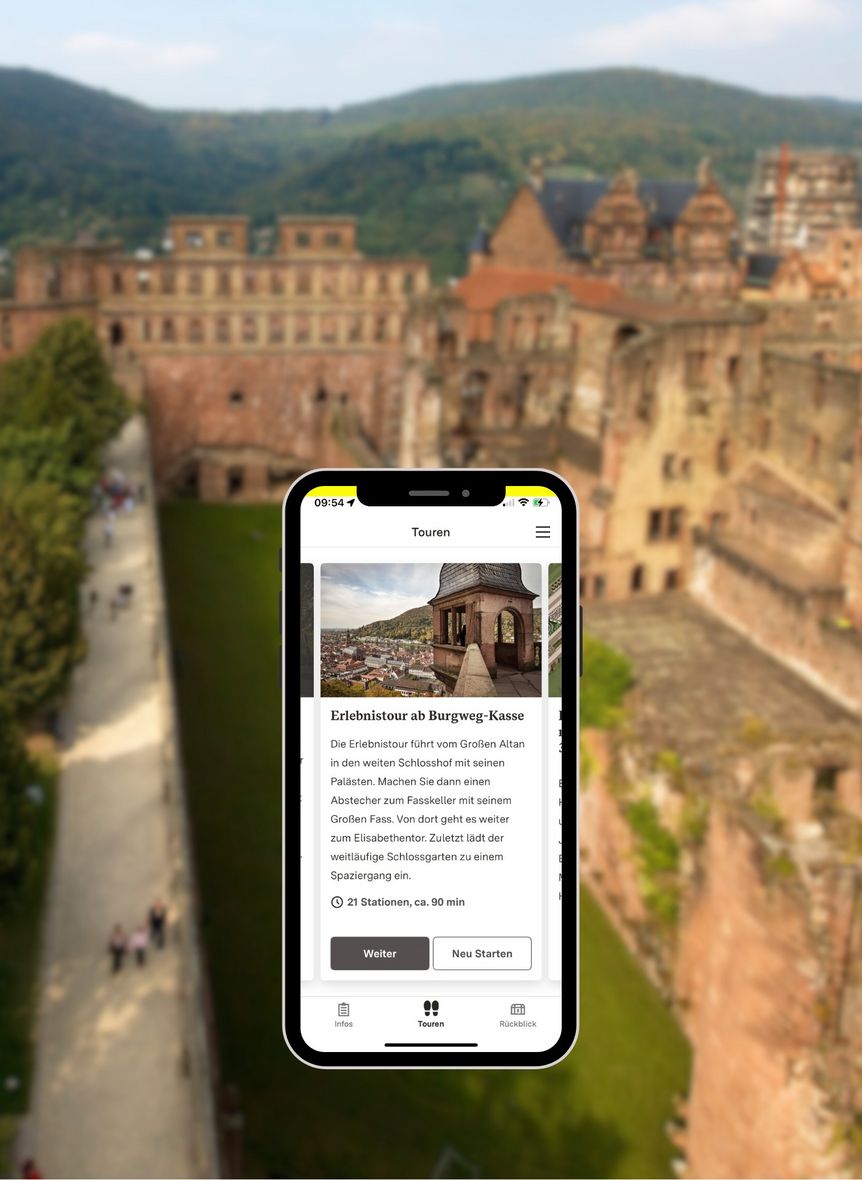 Schloss Heidelberg, Übersicht der Highlights