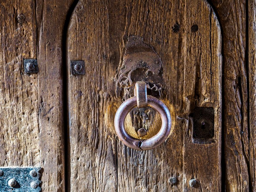 Schloss Heidelberg, Detail, Hexenbiss