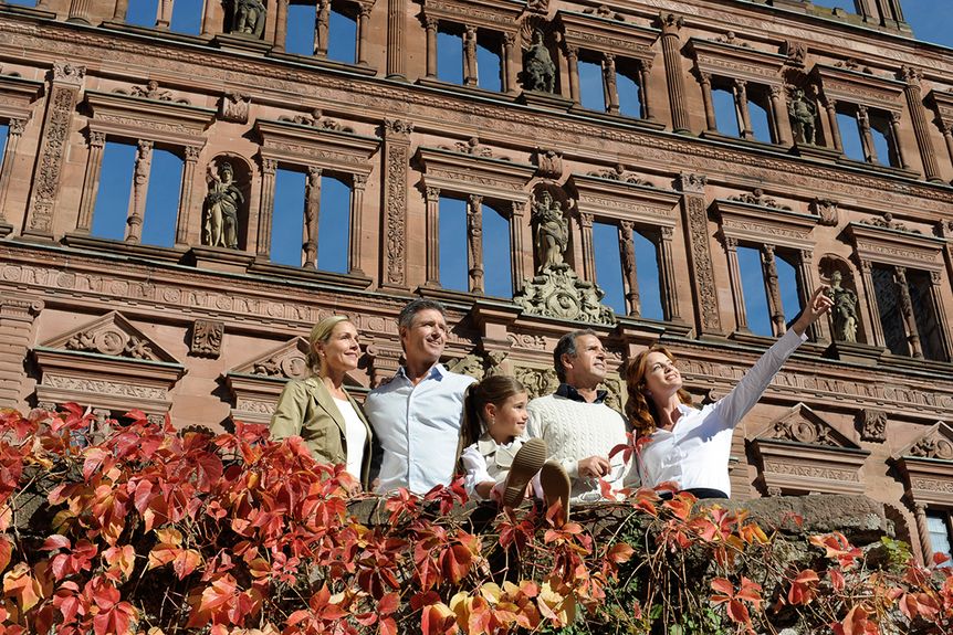 Schloss Heidelberg, Besucher 
